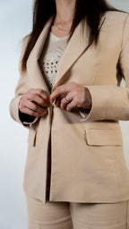 GIACCA PENNY BLACK BEIGE