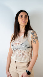 TOP IN LINO PENNY BLACK DIADEMA