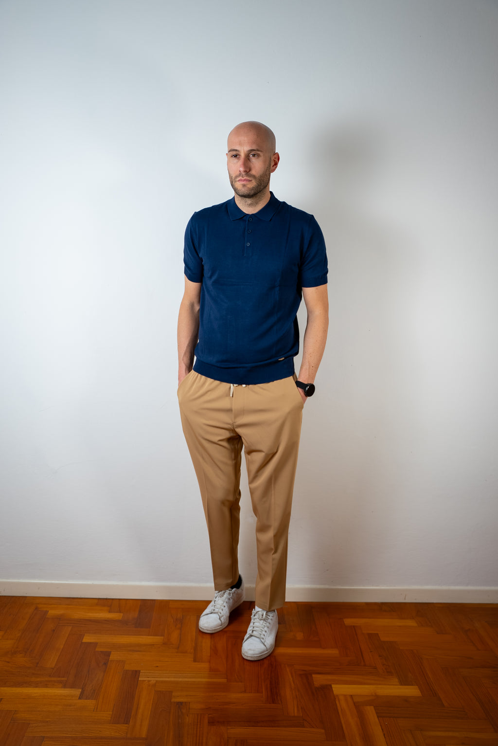 POLO MEZZA MANICA 511 BLU