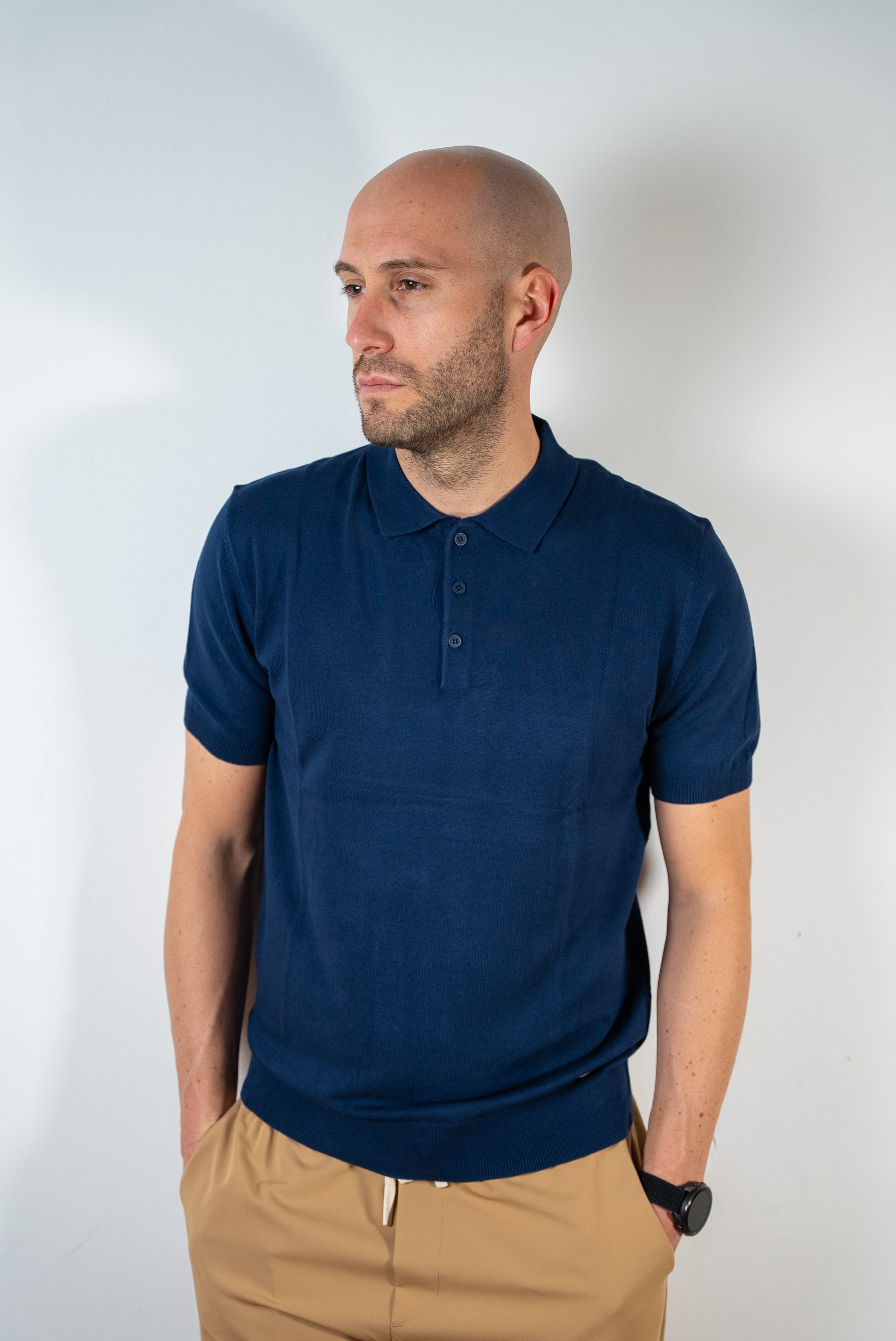 POLO MEZZA MANICA 511 BLU