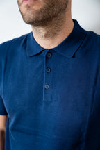 POLO MEZZA MANICA 511 BLU