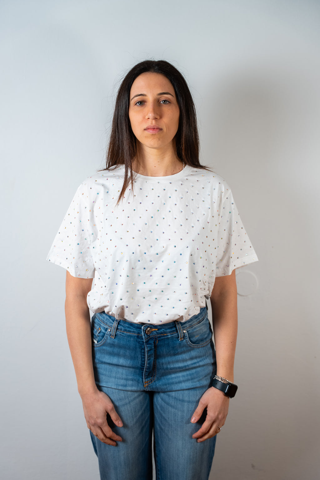 JEANS CON RISVOLTO