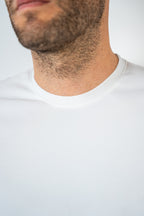 T-SHIRT TESSUTO TECNICO BIANCA