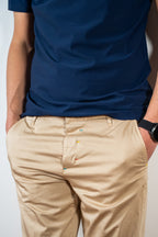 T-SHIRT IN TESSUTO TECNICO BLU