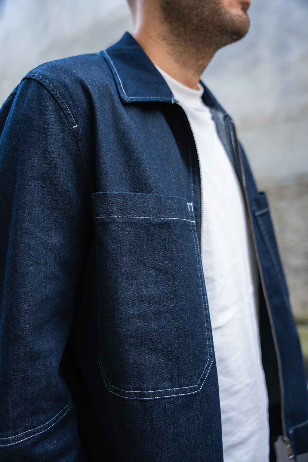 GIACCA CAMICIA JEANS