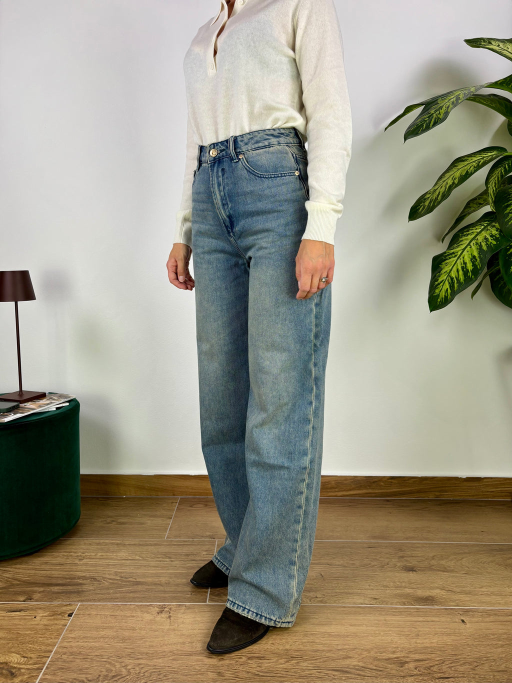 JEANS WIDE LEG