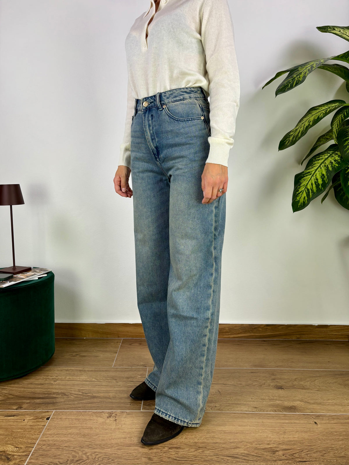 JEANS WIDE LEG