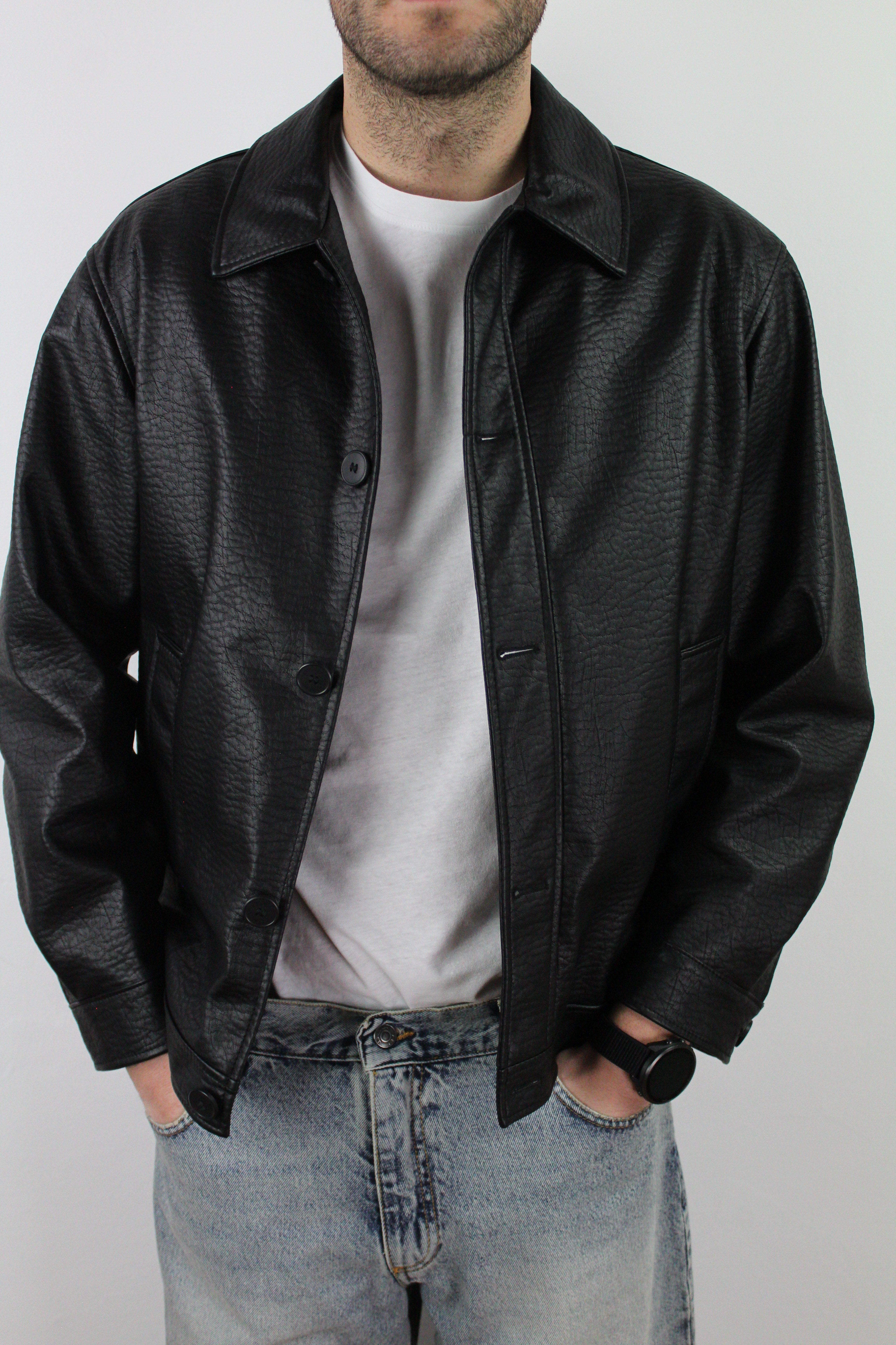 GIUBBINO CROPPED ECOPELLE