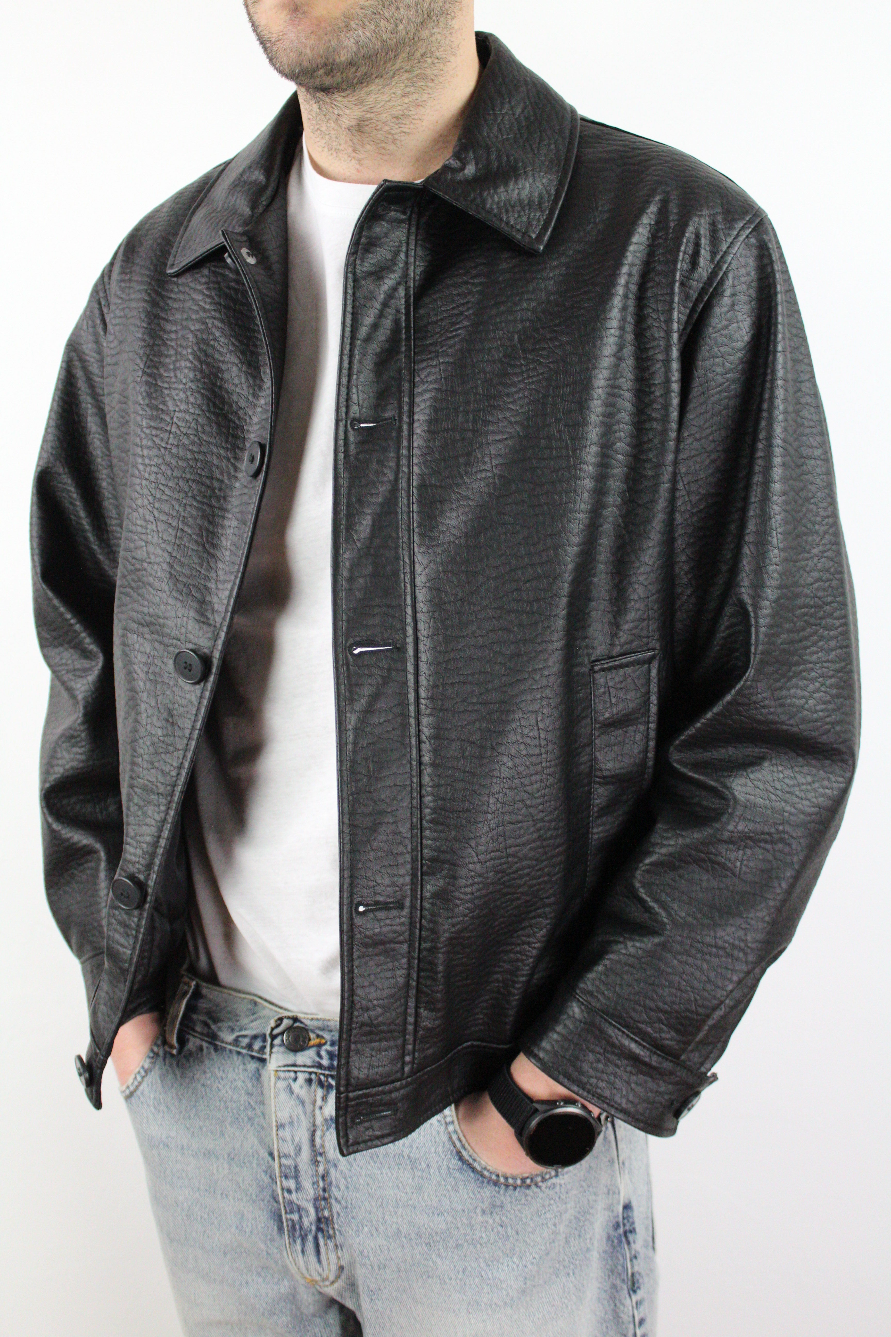 GIUBBINO CROPPED ECOPELLE