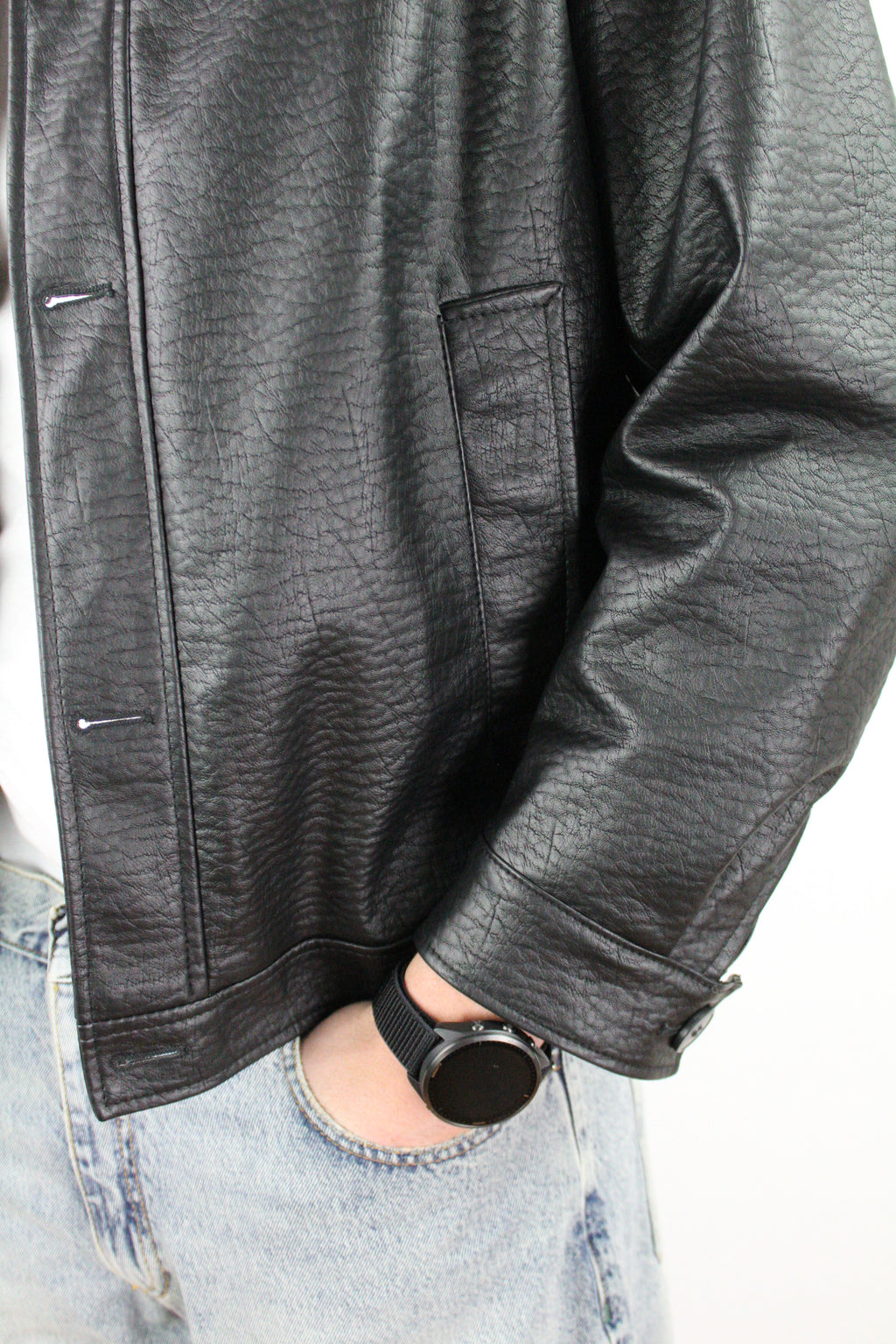 GIUBBINO CROPPED ECOPELLE