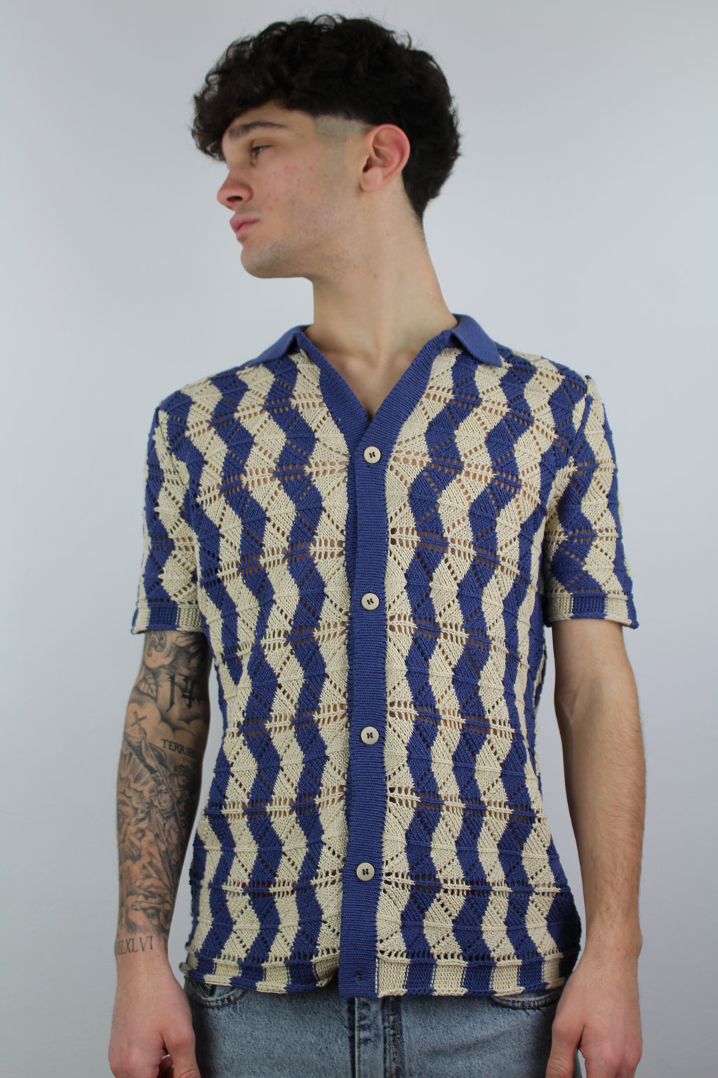 CAMICIA LAVORATA M 44