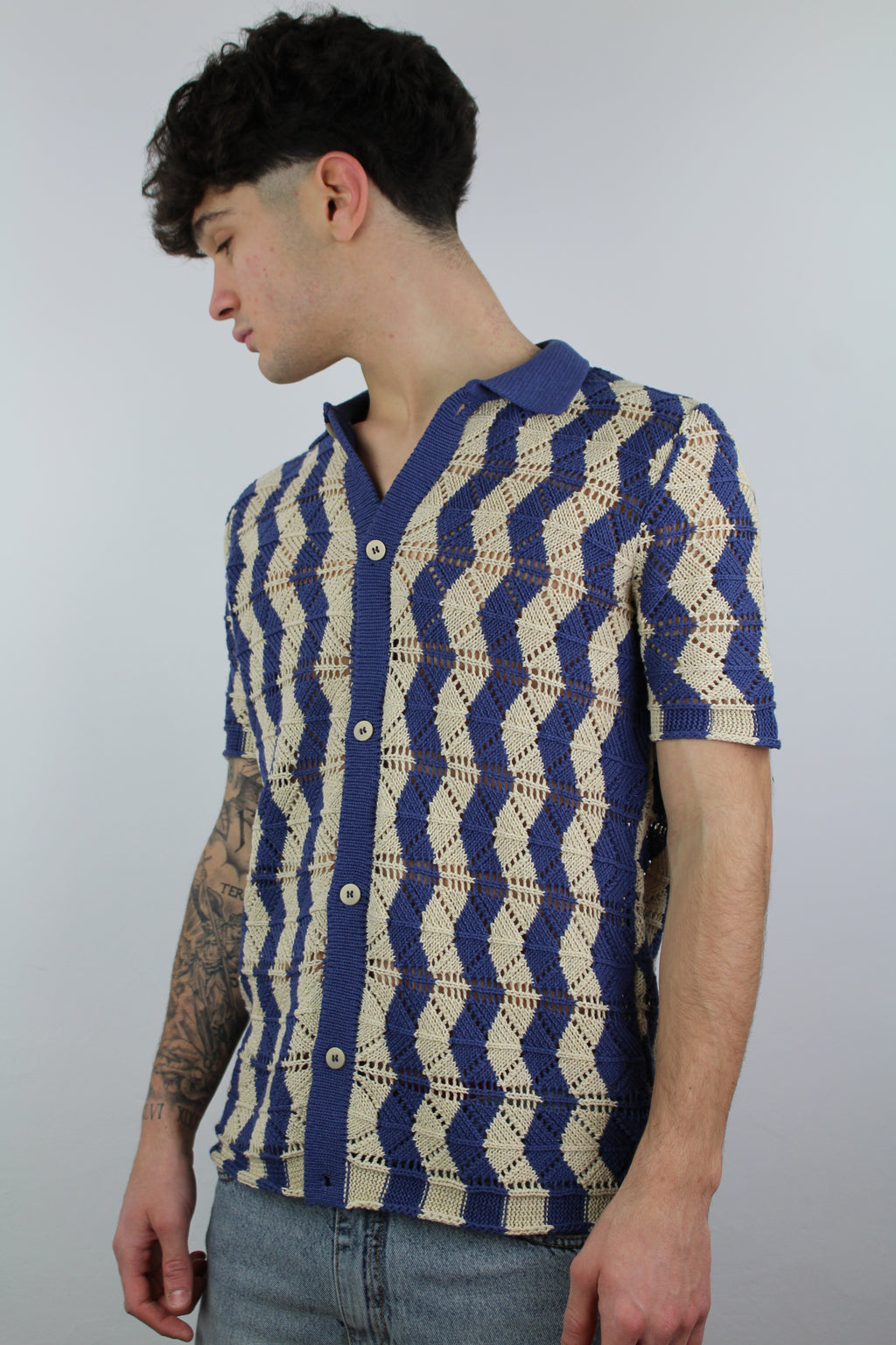 CAMICIA LAVORATA M 44