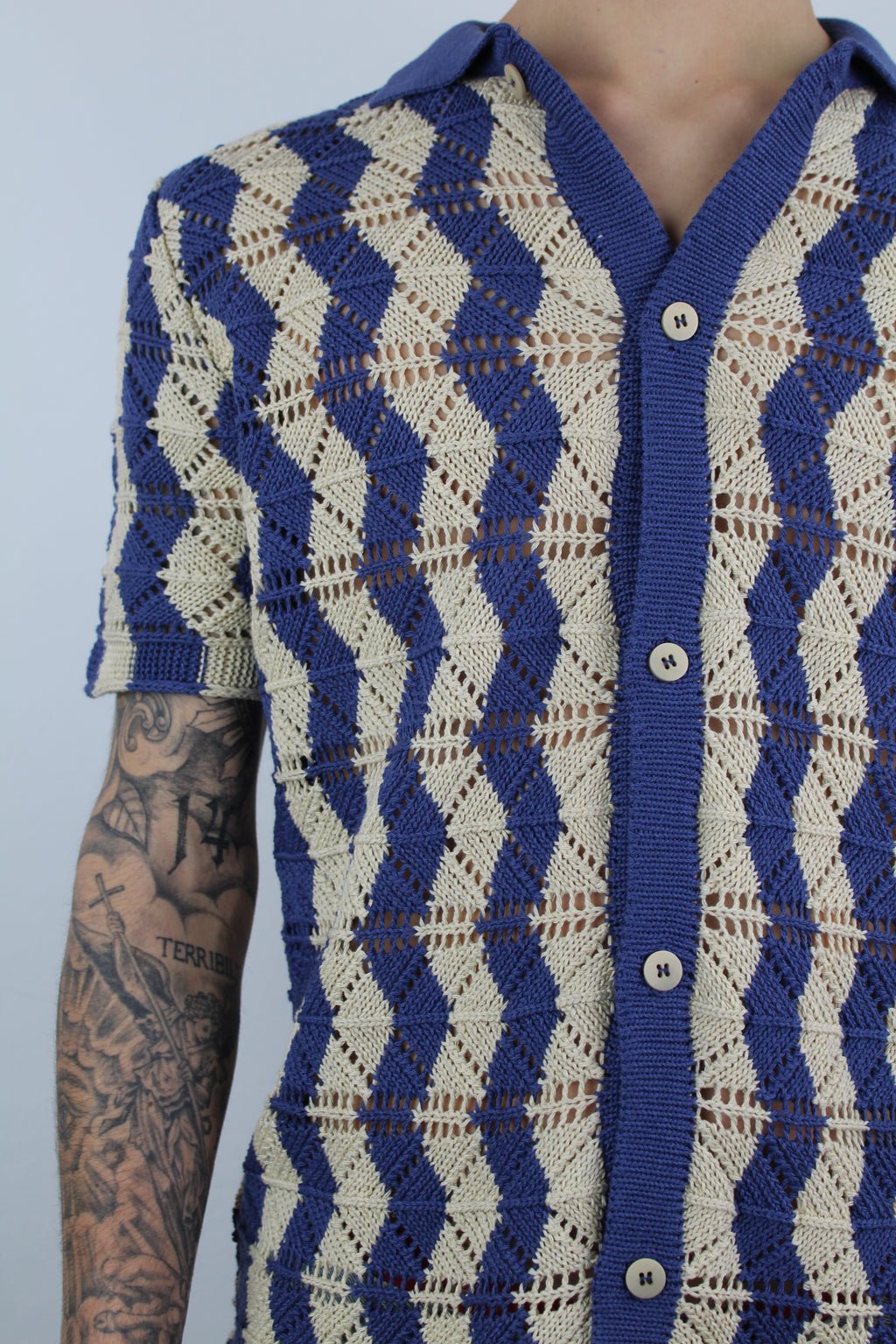 CAMICIA LAVORATA M 44