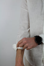 CAMICIA IN LINO BIANCA