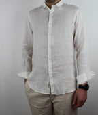CAMICIA IN LINO BIANCA