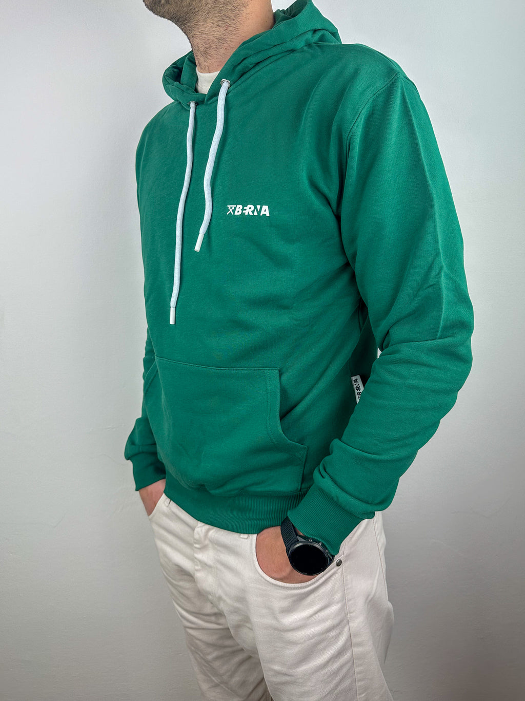 FELPA CON CAPPUCCIO BERNA