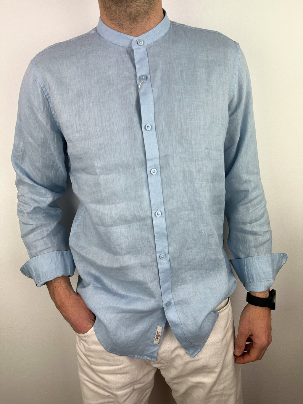 CAMICIA IN LINO COREANA