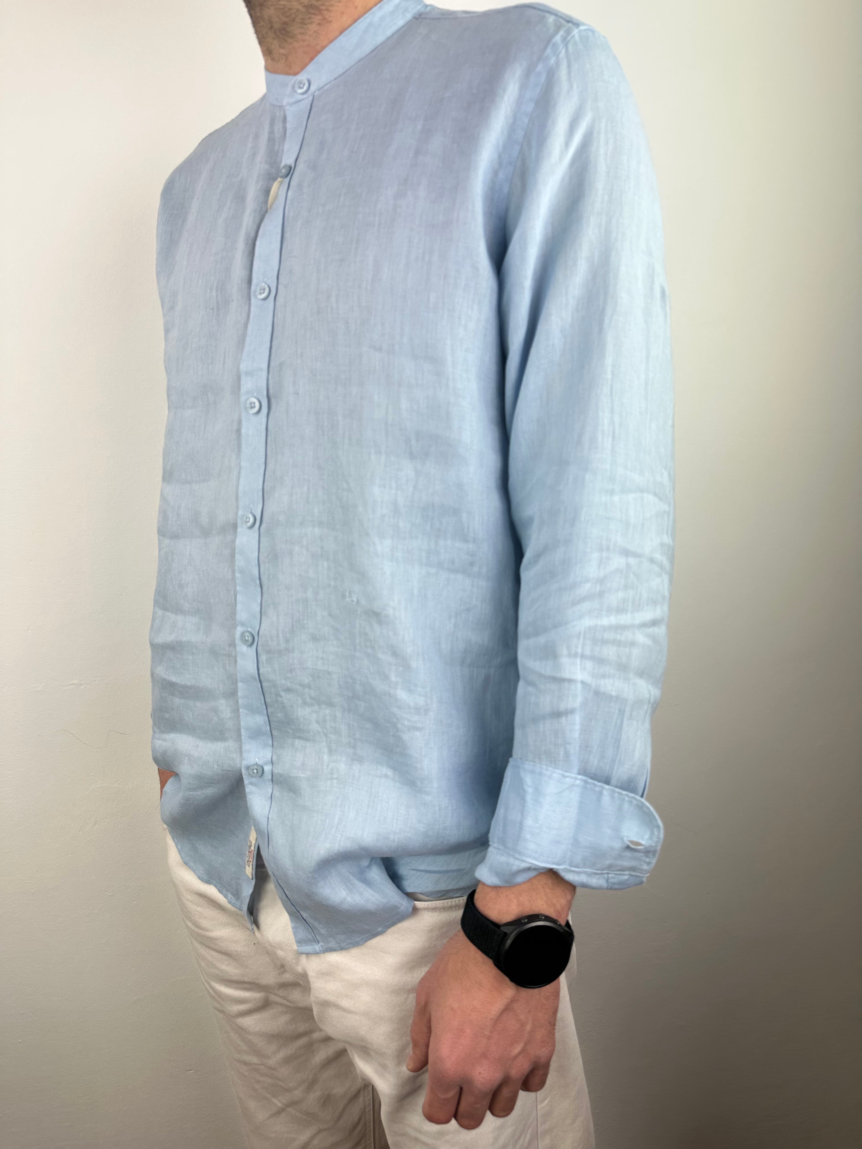 CAMICIA IN LINO COREANA