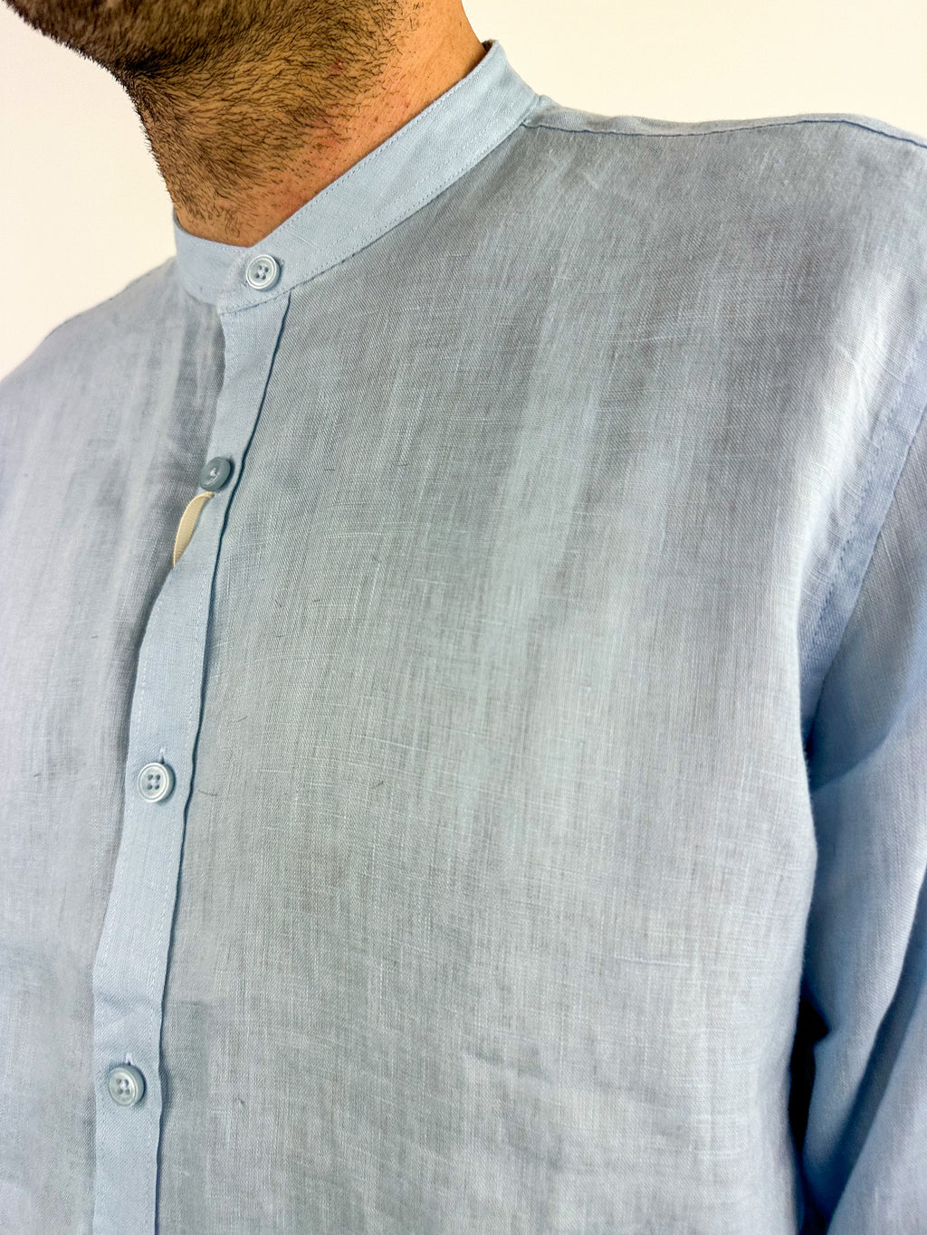 CAMICIA IN LINO COREANA