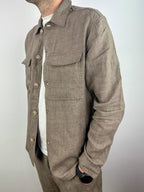 OVER-SHIRT IN LINO 10 BD