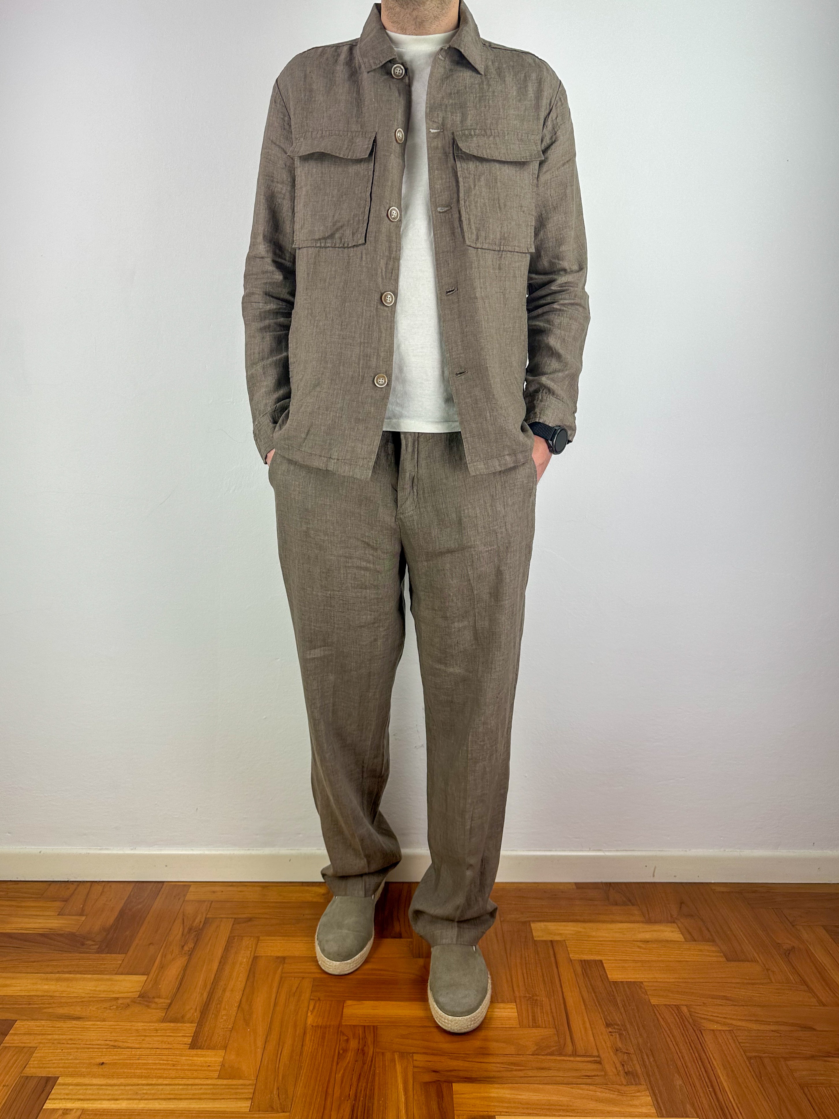 PANTALONE IN LINO 10BD