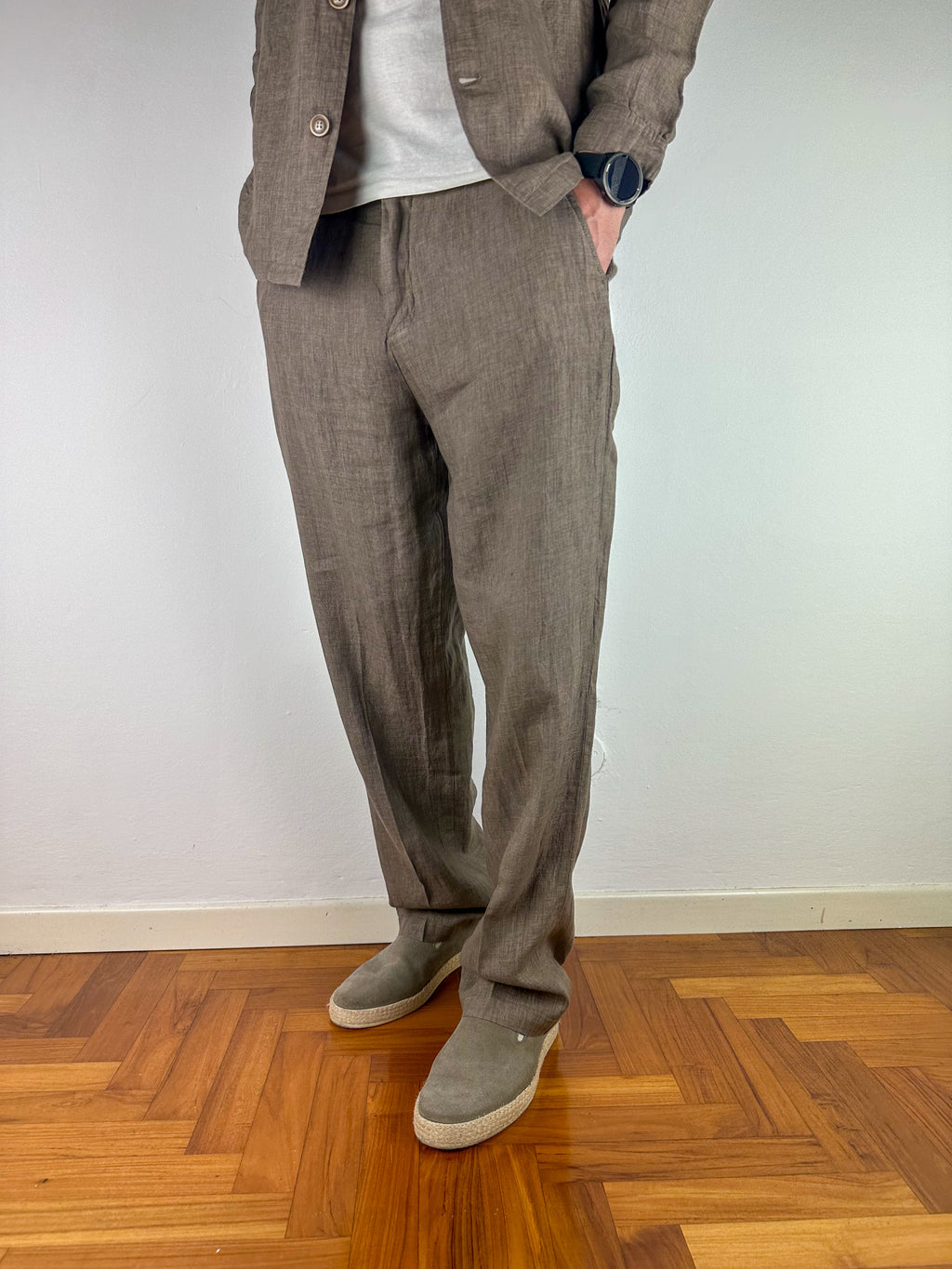 PANTALONE IN LINO 10BD