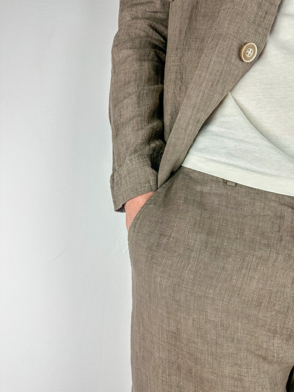 PANTALONE IN LINO 10BD