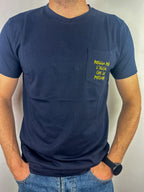 T-SHIRT CON TASCHINO RICAMATO