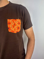 T-SHIRT CON TASCHINO FLOREALE