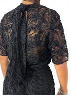 MAGLIA IN PIZZO CON FIOCCO