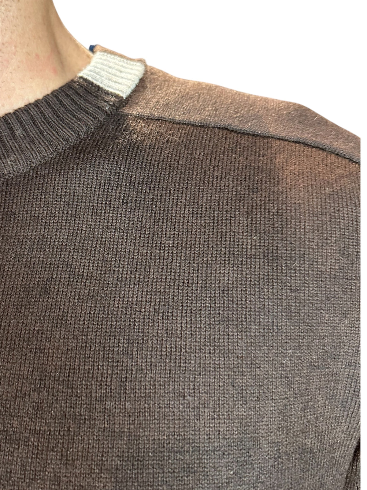 MAGLIONE GIROCOLLO MORO